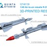 Quinta studio QT48139 Ракеты «воздух-воздух» Р-27ЭР с пусковыми устройствами, 2 шт. (для любых моделей) 1/48