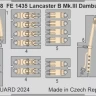 Eduard FE1435 Lancaster B Mk.III Dambuster seatbelts STEEL 1/48