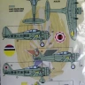 Kora Model DEC72163 Decals Ki-27b NATE (Manchukuo AF) Part II. 1/72