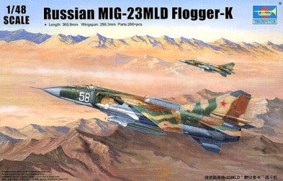 Trumpeter 02856 MIG-23 MLD Flogger-K 1/48