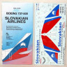 BOA Decals 14458 Boeing 737-500 Slovakian Airlines 1/144