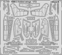 Eduard 72747 SET TBM-3 folded wings (HOBBYB) 1/72