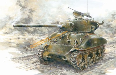 Dragon 6083 M4A1(76)W Sherman 1/35