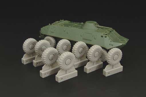 Hauler HLH72061 BTR-60 wheels (ACE,ICM, S-model) 1/72