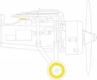 Eduard EX772 Mask PZL P.11c (ARMA H.) 1/48