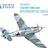 Quinta studio QD24029 Bf 109G-5/Bf 109G-6 (Airfix) 1/24