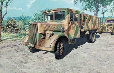 Roden 72719 Opel Blitz (Daimler built, L701 Einheitsfahrerhaus) 1/72