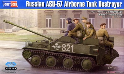Hobby Boss 83896 Советская десантная САУ АСУ-57 1/35