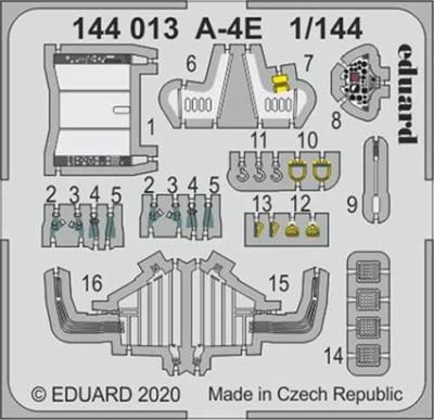 Eduard 144013 SET A-4E (EDU/PLATZ)