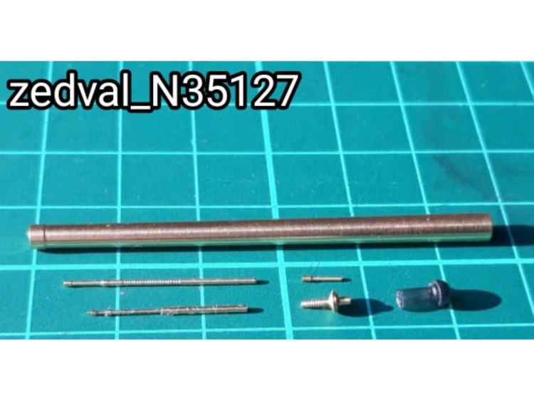 Zedval N35127 Набор деталей для Т-34-76 с пушкой Ф-34 1/35