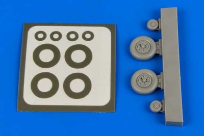 Aires 7307 Mi-2 Hoplite wheels &amp; paint masks 1/72