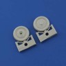 Eduard 648261 Bf 109G-6 wheels 1/48