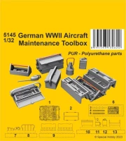 CMK SP5145 German WWII Aircraft Maintenance Toolbox 1/32