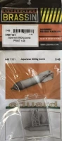 Eduard 6481121 BRASSIN Japanese 800kg bomb PRINT 1/48