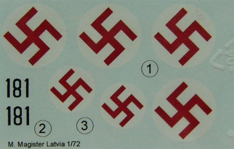 LF Model C7294 Decals Miles Magister over Latvia (ARK/RSMOD) 1/72