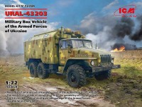 ICM 72709 URAL-43203 Military Box Armed Forces Ukraine 1/72