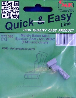 CMK Q72363 M.B. Mk.6 Ejection seat for SMB-2 (FAH) 1/72