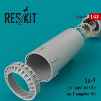 Reskit RSU48-0019 Su-9 exhaust nozzle (TRUMP) 1/48