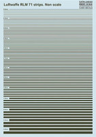 Print Scale 043-camo Luftwaffe RLM 71 strips (wet decals)