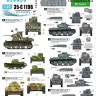Star Decals 35-C1196 Axis Tank mix # 6. Hungarian Tanks mix Pz.Kpfw. 38 (t), Pz.Kpfw.III Ausf.M, T-38 Amphibious Tank, M3 Stuart (ex Soviet) 1/35