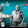Reskit RSF48-185 USAF pilots (2 pcs.) & M1 Weaver trolley 1/48