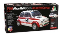 Italeri 04705 FIAT Abarth 695SS/Assetto Corsa 1/12