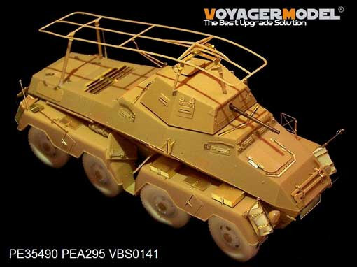 Voyager Model PE35490 WWII German Sd.Kfz.232 8 ROD early version (For AFV 35232) 1/35