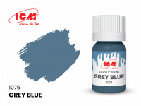 ICM C1075 Серо-синий(Grey Blue), краска акрил, 12 мл