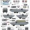 Star Decals 35-C1430 D-Day DUKW + SEEP.British Amphibians # 2.297 Coy (GT) RASC and Beach Group 1/35