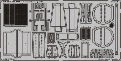 Eduard 32266 Bf 109F-4 exterior