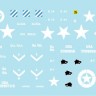 Star Decals 72-A1080 US Armor Mix # 1. US M4A3E8 'Easy Eight' HVSS tanks in NW Europe 1944-45 1/72