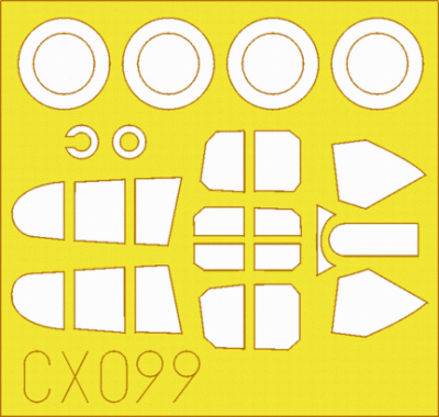 Eduard CX099 P-40E Mk.I 1/72 HAS