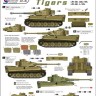 Star Decals STAR35955 Afrika Pz.Kpfw.VI Tigers #2. s.Pz-Abt. 501 white numbers 1/35