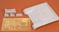 SBS model 35006 T-72M (early) front hull armour set (TAM) 1/35