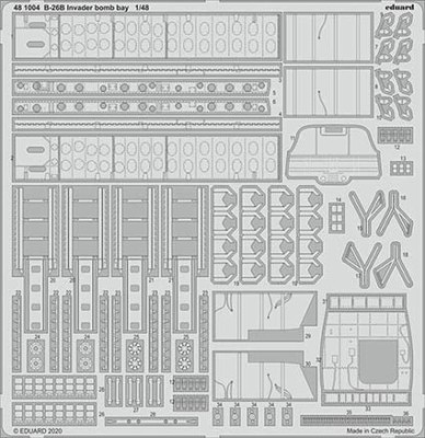 Eduard 481004 SET B-26B Invader bomb bay (ICM)