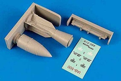 Aerobonus 480014 IAB-500 Imitation Aerial bomb with BD3-23N Pylon 1/48