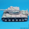 Black Dog T72182 Pz.Kpfw KV-2 accessories set (designed to be used with Trumpeter kits) 1/72