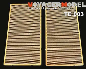 Voyager Model TE003 Фототравление Circle Bore Grill [Big] 1/35