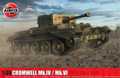 Airfix 01384 Cromwell Mk.IV/VI британский танк 1/35