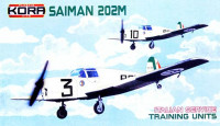 Kora Model KPK72085 Saiman 202M Italian Service Training Units 1/72