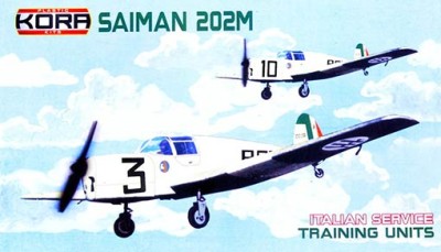 Kora Model KPK72085 Saiman 202M Italian Service Training Units 1/72