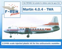 F-rsin Plastic FRP4066 Martin 404 - TWA 1/144