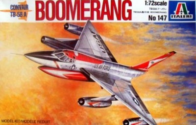 Italeri 00147 TB-58A CONVAIR BOOMERANG 1/72