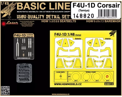 HGW 148820 F4U-1D Corsair (TAM) BASIC LINE 1/48