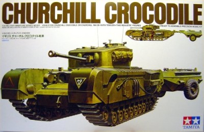 Tamiya 35100 Британский танк Churchill &quot;Крокодил&quot; 1/35