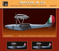 Sbs Model M4008 Macchi M.33, 1925 (3x camo, resin kit) 1/48