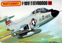 Matchbox PK-411 F-101F/RF-101B/CF-101B VOODOO 1/72
