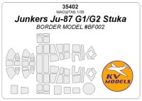 KV Models 35402 Junkers Ju-87 G1/G2 Stuka (Border Model #BF002) Border Model GE 1/35