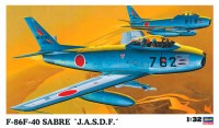 Hasegawa 08860 Истребитель ВВС Японии F-86F-40 SABRE JASDF 1/32