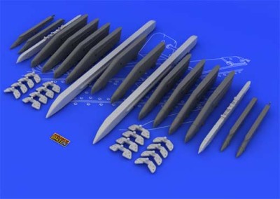 Eduard 648054 1/48 Набор дополнений Su-25K wing pylons